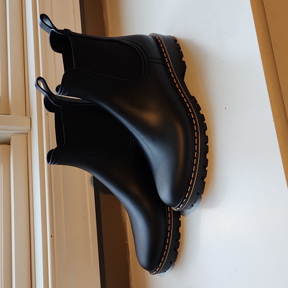 Igor black women's 9 chelsea rain boot 40